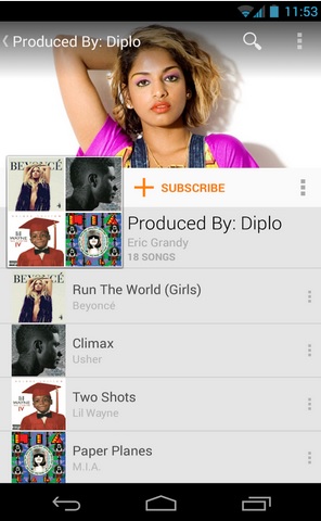 Google Play Music, źródło: play.google.com