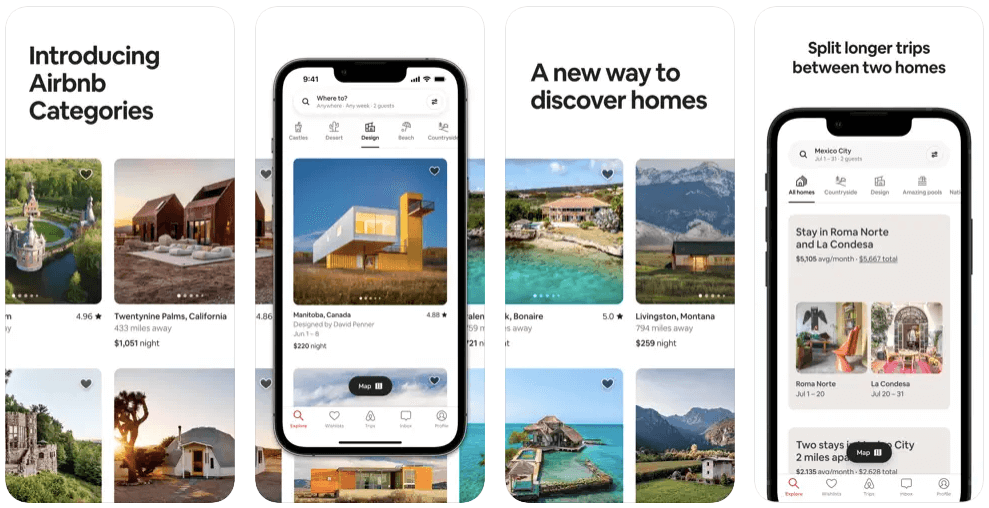 Aplikacja Airbnb